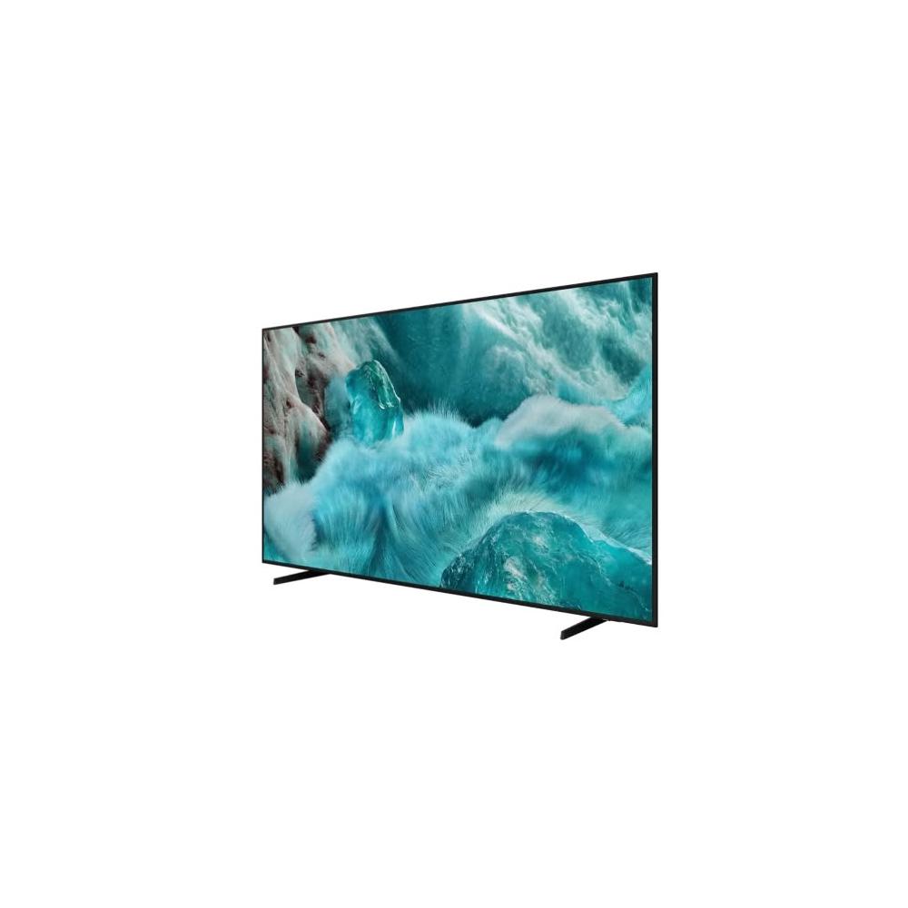 SAMSUNG 三星 QA50Q7FAAXXZW 50吋 4K UHD 智慧電視，解析度達 3840 x 2160，提供清晰細膩畫質。採用側光式 LED 背光系統與 60Hz 倍頻，確保流暢影像。內建 20W 環繞音效喇叭，享受沉浸式音場。配備 3 組 HDMI 高畫質端子與 1 組 USB 插槽，支援多種連線。尺寸 1255 x 765 x 127mm，重量 14.3kg，110V 電源需求，越南產地，BSMI 許可 R33475，含桌上型基本安裝服務，2 年保固。完美適閤家庭娛樂，提升您的視聽體驗。