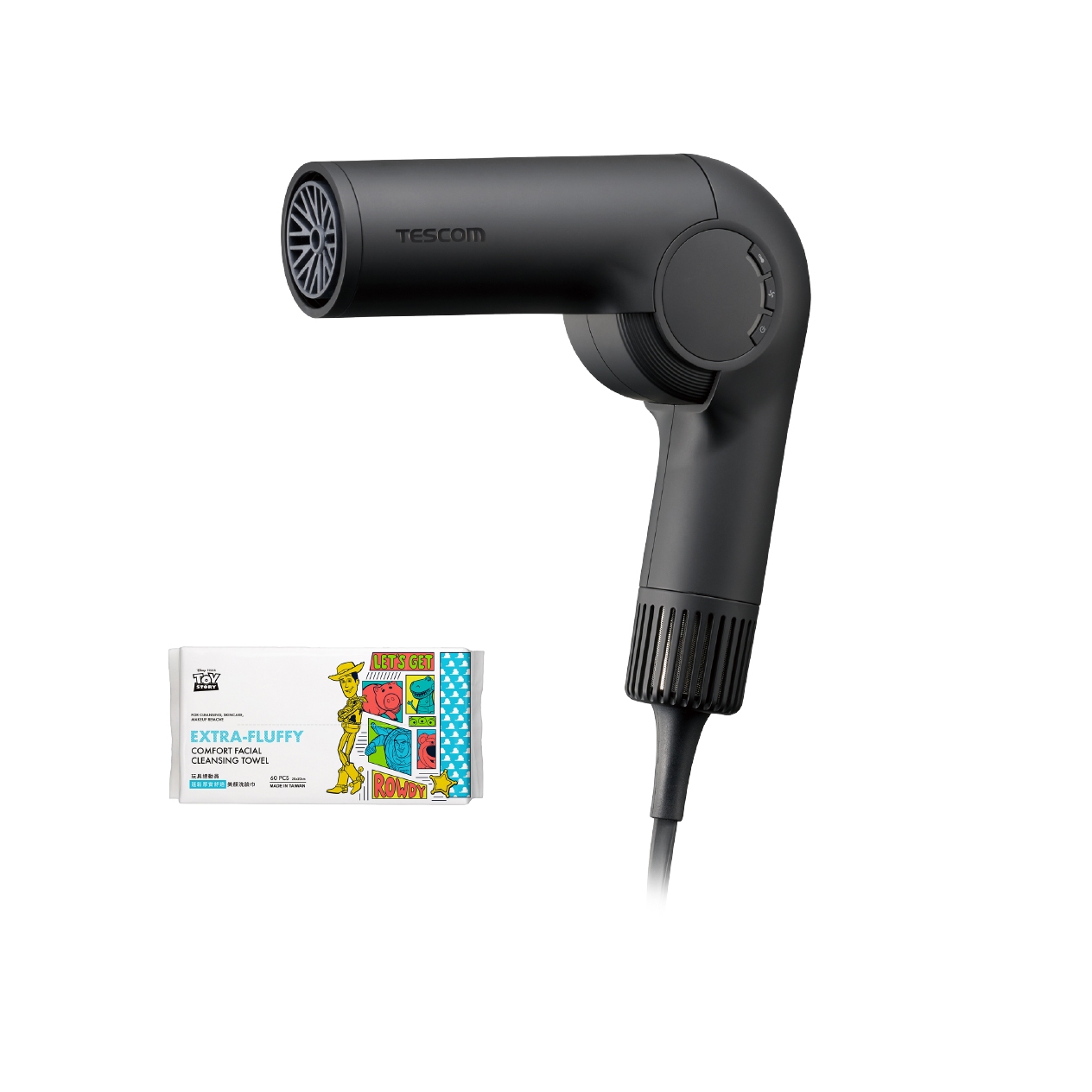 【TESCOM】TESCOM TD860TW miniGo 國際電壓吹風機 附吹嘴 輕巧便攜 自動變壓摺疊修護離子吹風機 旅行必備