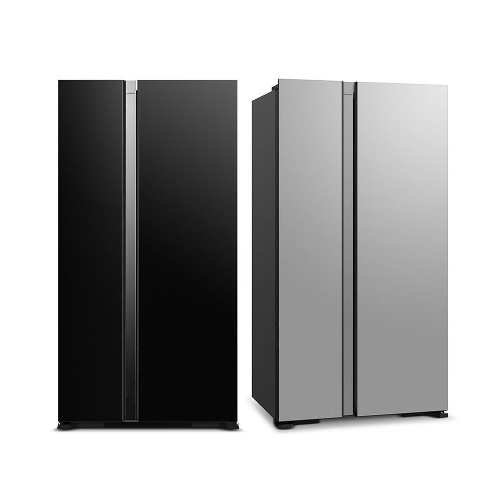 【HITACHI 日立】HITACHI 日立 595L二級能效變頻雙門對開冰箱 RS600PTW