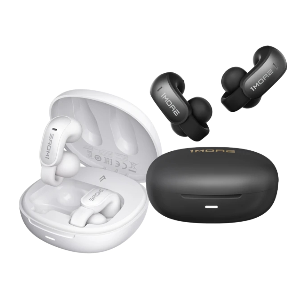 【1MORE】WEiZ 官方旗艦店 S12 開放式耳夾藍牙耳機 (久戴不痛) [黑色/白色]