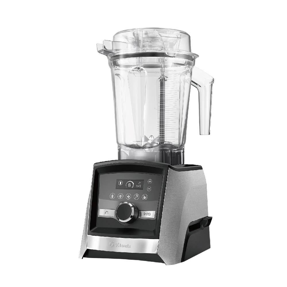 Vitamix A3500i 專業型調理機，美國原裝進口，採用TRITAN共聚酯內部材質，安全耐用。尺寸寬21x深28x高44cm，重8.1kg，適閤家用。容量1~2L，高轉速35000~40000 RPM，1000W以上強力馬達，輕鬆打製果汁、湯品、冰沙。110V電壓，BSMI許可R31476，保固3年以上，專業級破壁機首選。