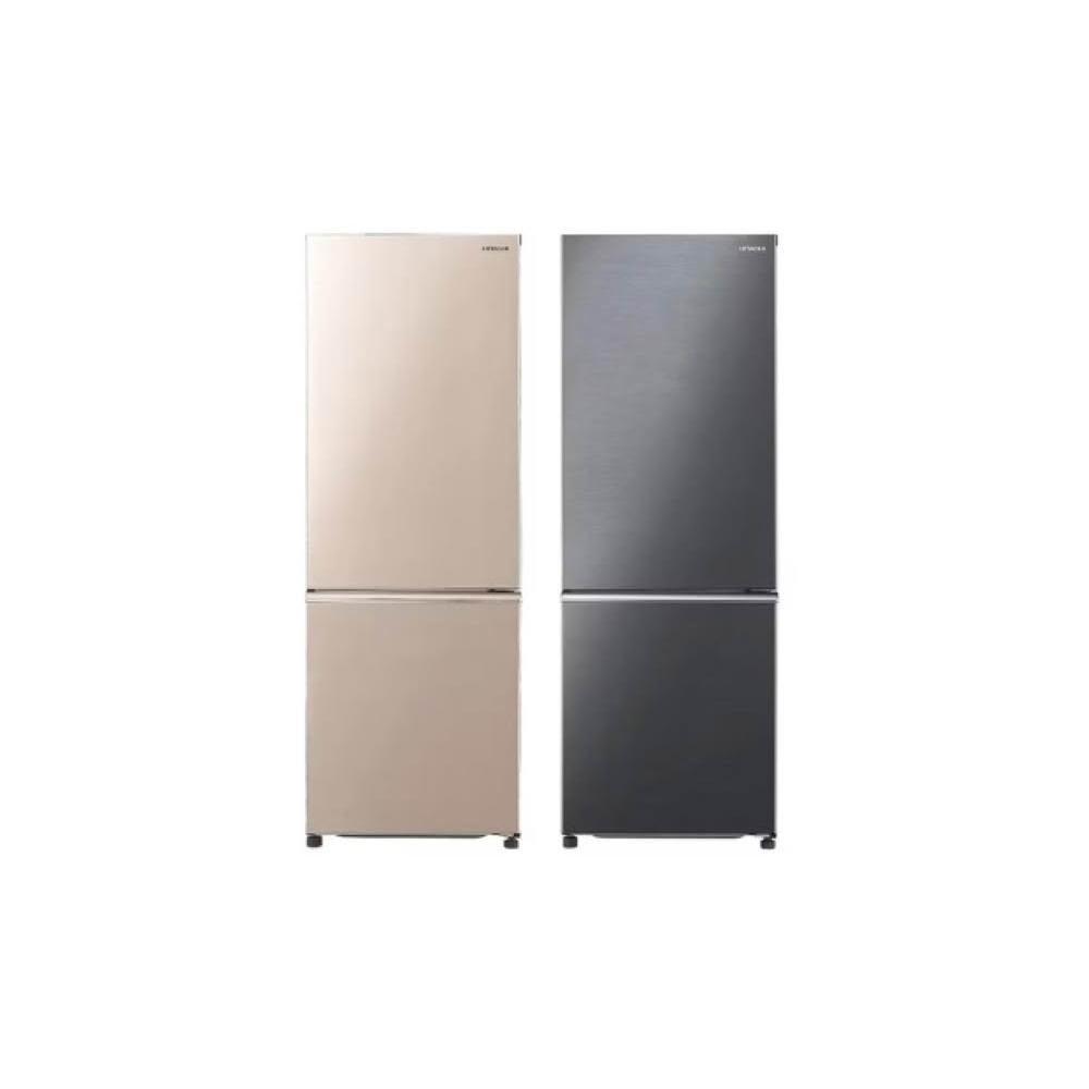 【HITACHI 日立】原廠控價~問問有優惠價 HRBN5303MF-CNXTW 275L一級能效變頻雙門右開冰箱-星燦金 (含基本安裝)