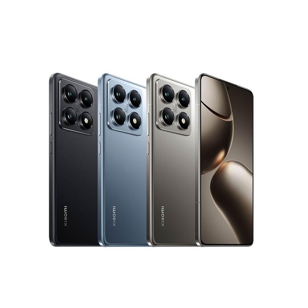 小米14T Pro 是一款旗艦級5G智慧手機，搭載聯發科Dimensity 9300+八核心處理器，螢幕尺寸達6.67吋，解析度為2712 x 1220，446ppi。主鏡頭5000萬畫素，前鏡頭3200萬畫素，支援12GB RAM與512GB ROM儲存空間。機身輕薄設計，長度160.4mm，寬度75.1mm，厚度8.39mm，重量209g。內建5000mAh電池，支援藍芽功能，並具備NCC認證碼CCAF245G0300T6。標準配備包含行動電話、電源供應器、USB Type-C資料線、SIM卡插針、保護殼、安全資訊、快速入門指南及保固卡。