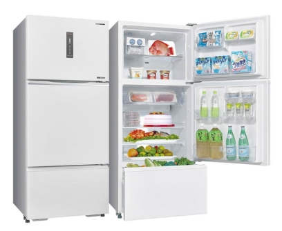 【SANLUX 台灣三洋】SR-V480C 475L 一級能效 三門電冰箱-琉璃白 (含基本安裝)