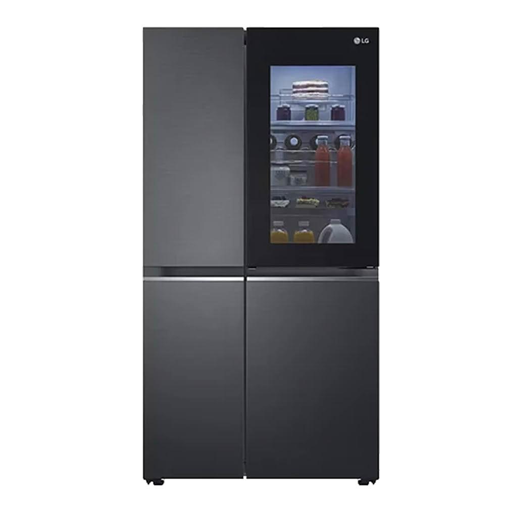 【LG 樂金】653公升InstaView◆ 敲敲看門中門冰箱 夜墨黑GL-QL62MB(含基本安裝+舊機回收)