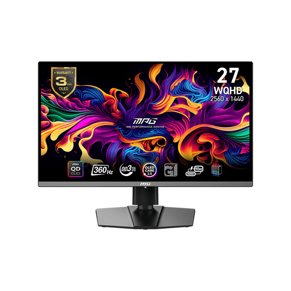 【MSI 微星】MPG 271QRX QD-OLED  電競螢幕 27型  2K/360Hz/0.03ms/Type-C