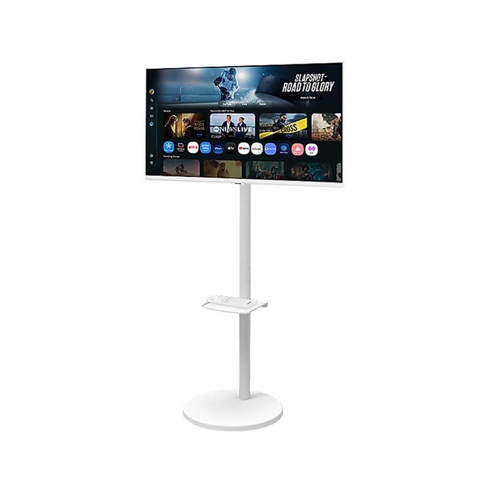 【Samsung 三星】 M7 4K FollowMe 移動式 智慧聯網螢幕組 白色 (S32FM703UC 智慧聯網螢幕+移動式立架