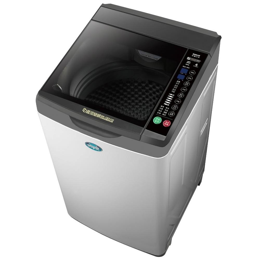 【SANLUX 台灣三洋】13公斤變頻洗衣機淺灰色SW-13DV10