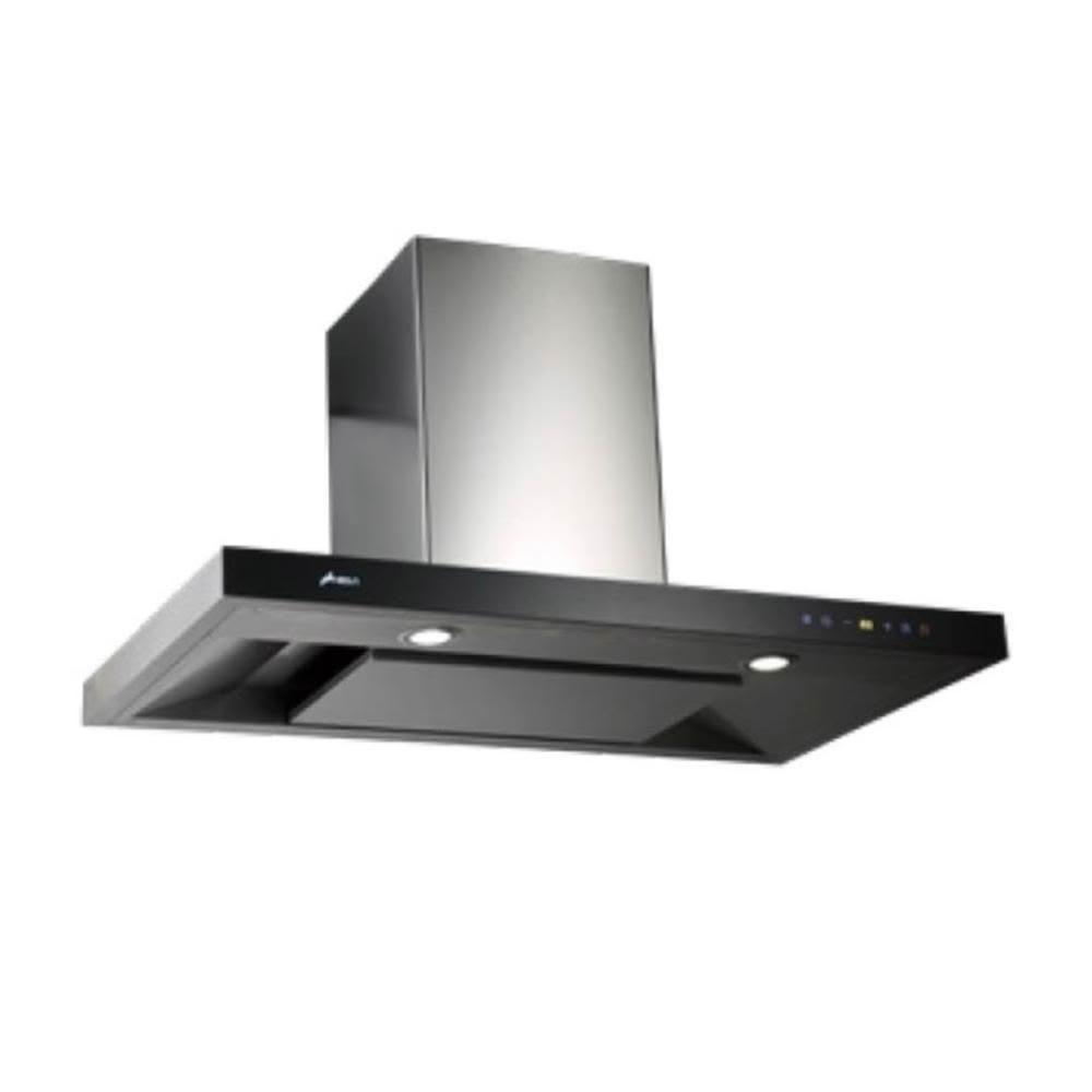 【豪山】VTA-9360 歐化T型油煙機 (含基本安裝)｜倒T式｜90公分｜黑玻面板｜DC變頻｜靜音除味｜