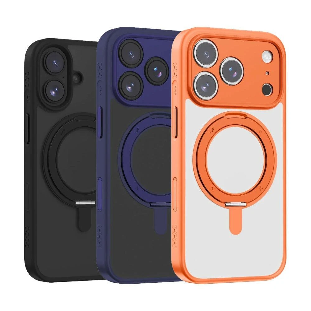 【Momax】MR系列 旋轉支架磁吸保護殼 iPhone 17 系列