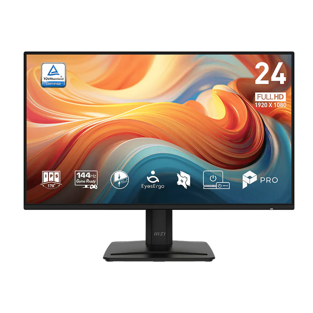 【MSI 微星】PRO MP243 E14 平面美型螢幕(24型/FHD/144Hz/1ms/IPS)