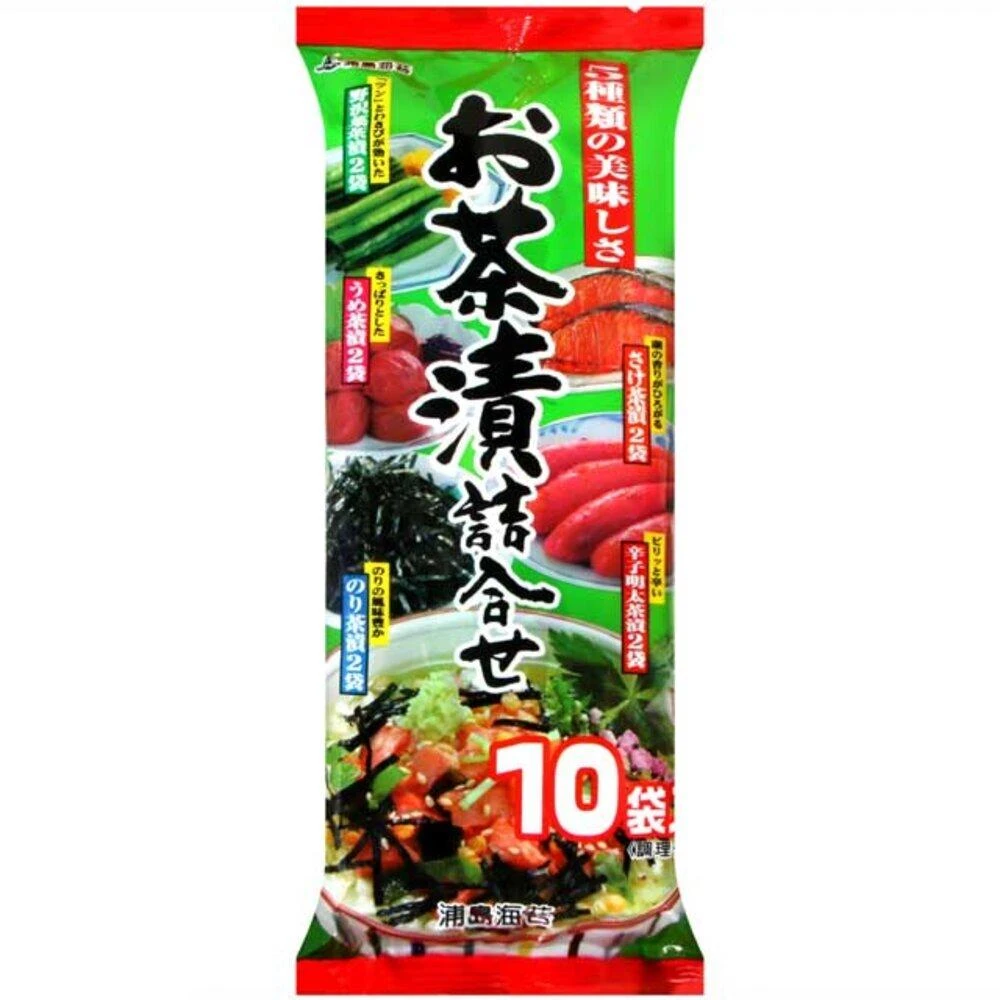 *貪吃熊* 日本 浦島 沖泡式綜合包 茶漬 茶泡飯 日本海水 綜合茶漬