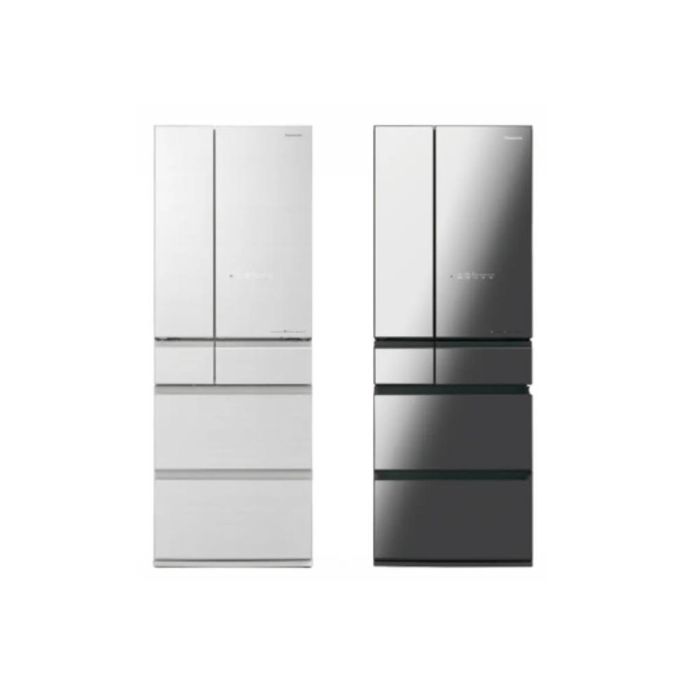 【Panasonic 國際牌】原廠控價~私訊有優惠價 NR-F521HX-W1 日本製520公升鏡面玻璃變頻電冰箱-白 (含基本安裝)