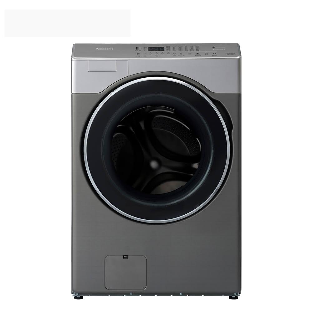 【Panasonic 國際牌】19公斤變頻溫水洗脫烘滾筒洗衣機炫亮銀NA-V190RDH-S