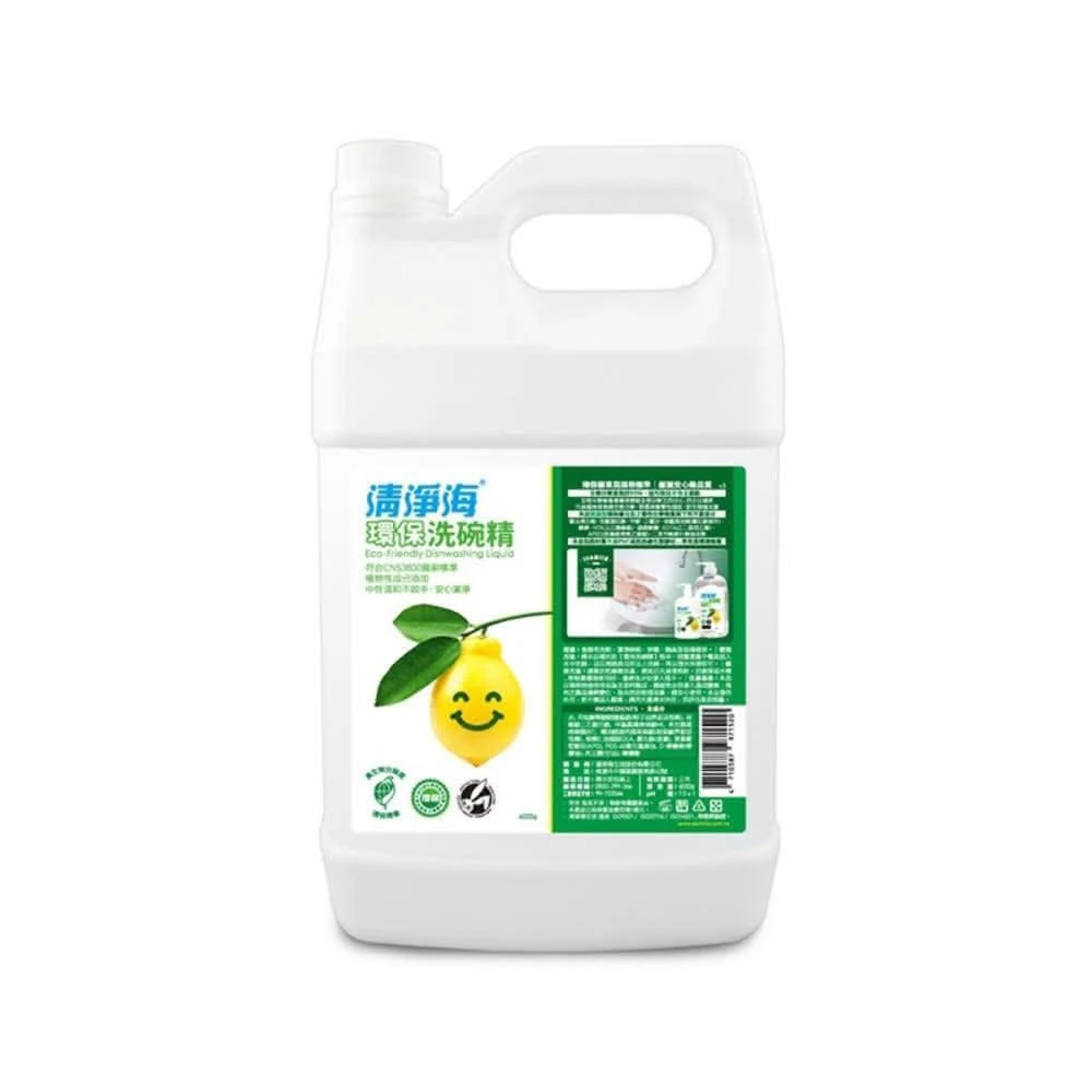 【清淨海】宅配箱出 環保洗碗精 罐裝4000g*4罐入