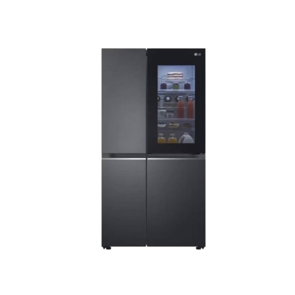 【LG 樂金】GR-QL62MB 653公升 InstaView™敲敲看門中門冰箱(含基本安裝)