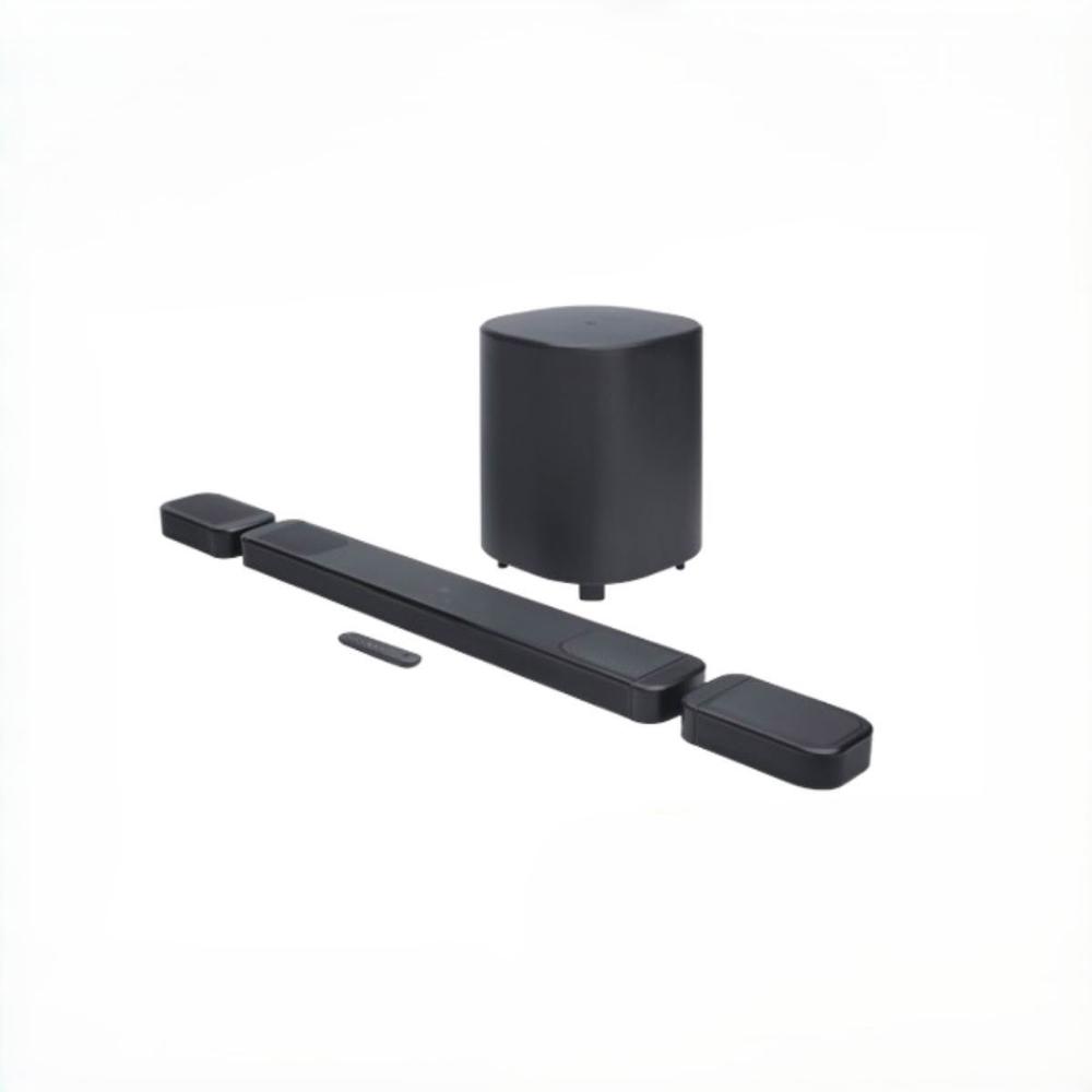 JBL BAR 1000MK2 是一款高階無線音響，提供卓越的音質與高解析度音效，支援多種音源格式，擁有強大的低音表現與清晰的高音，適閤家庭娛樂與音樂愛好者。內建高功率揚聲器與先進的音訊處理技術，帶來沉浸式音響體驗。支援 Bluetooth 5.2、Wi-Fi 6、Apple AirPlay 2 和 Google Cast，方便多裝置連線與串流播放。