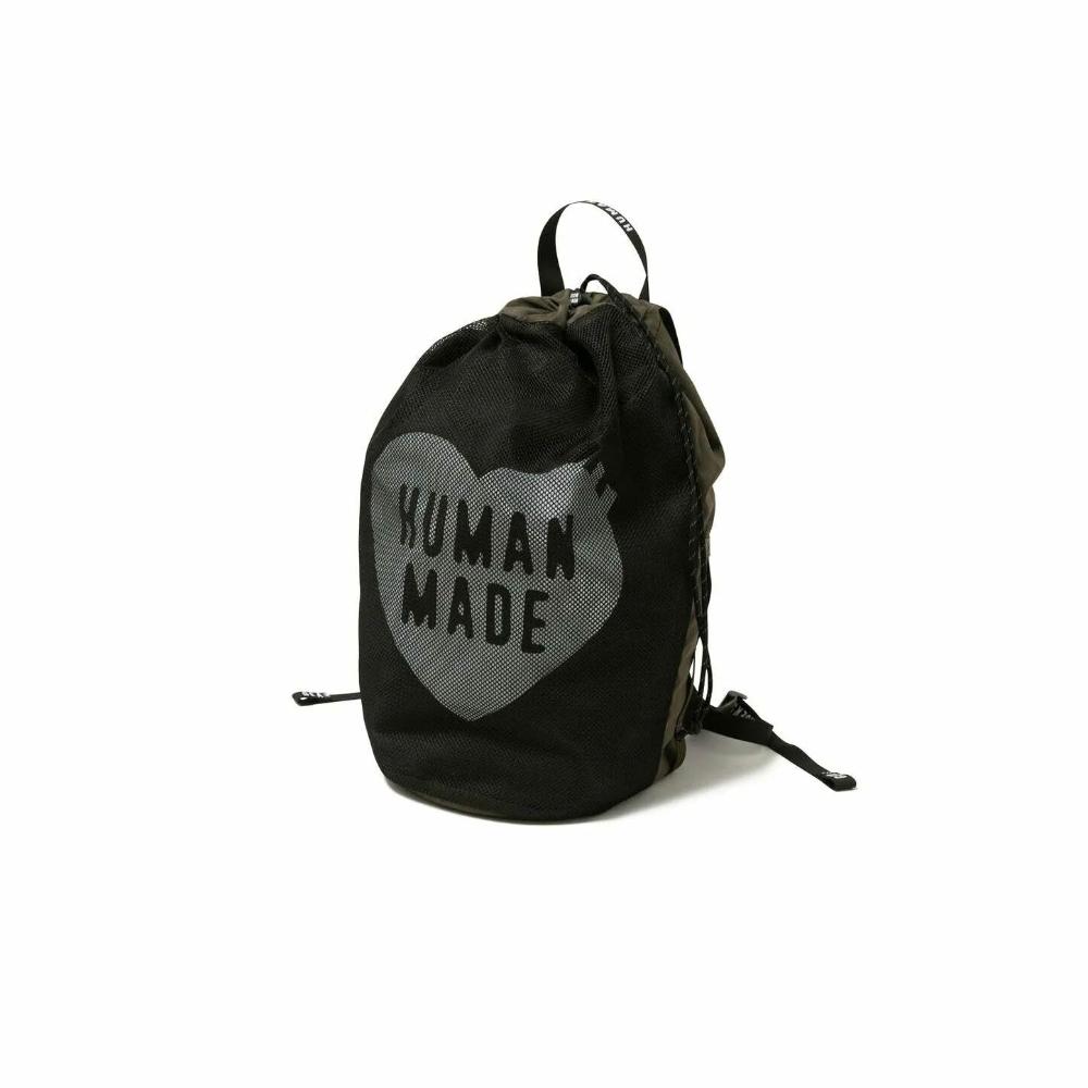 Human Made】2023SS HUMAN MADE DRAWSTRING BACKPACK 大愛心後背包現貨