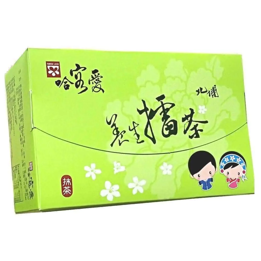 【啡茶不可】哈客愛抹茶擂茶38gx16入