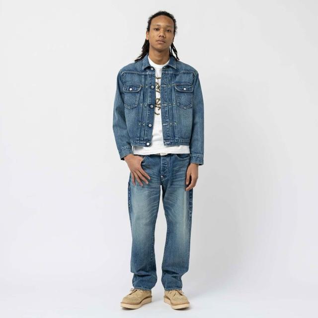 Human Made】2023SS HUMAN MADE STORM COWBOY DENIM JACKET 編織愛心