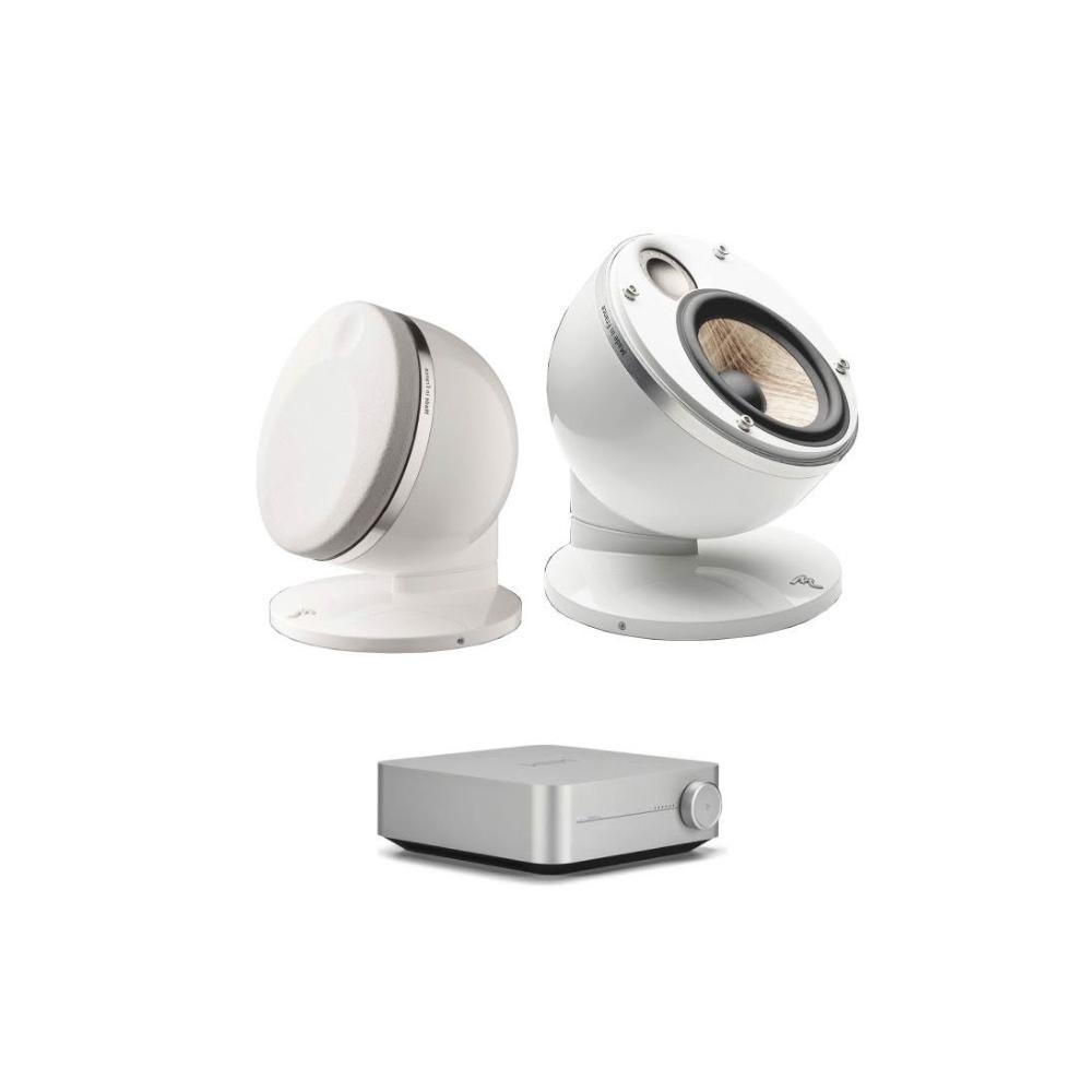【FOCAL】平價【旗艦串流組合】WiiM Amp Ultra 擴大機 + Focal Dome Flax 2.0 衛星喇叭
