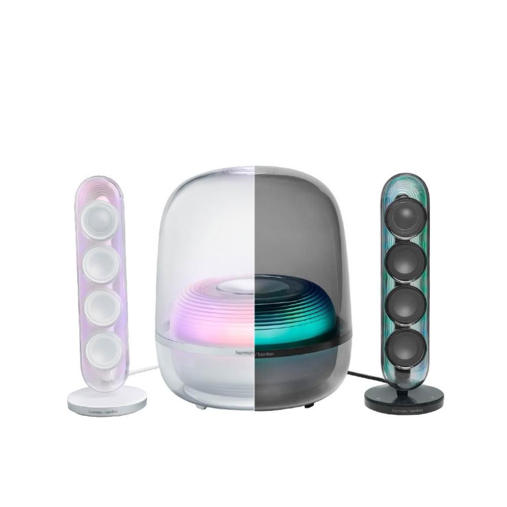 【Harman Kardon】WEiZ官方旗艦店 SoundSticks 5 經典水母藍牙喇叭|2.1聲道、強勁重低音、透明美學設計、桌上型音響首選