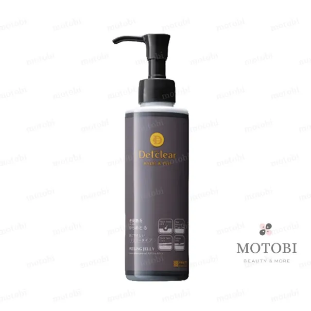 【MEISHOKU 明色】Detclear 黑炭深層 煥膚角質凝露180ml 日本製 AHA果酸 水楊酸 木瓜酵素 溫和去角質
