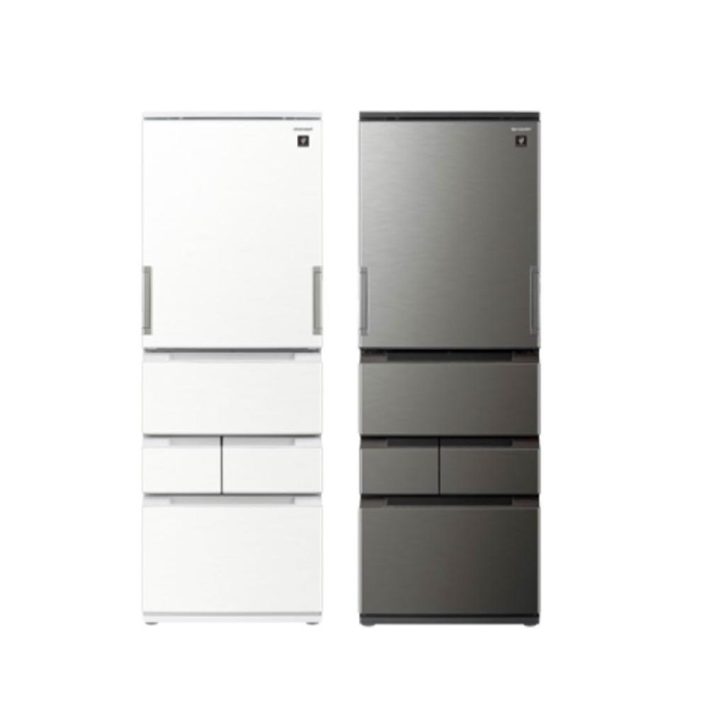 【SHARP 夏普】SJ-MW51KT 504L 自動除菌離子 左右開任意門 變頻冰箱