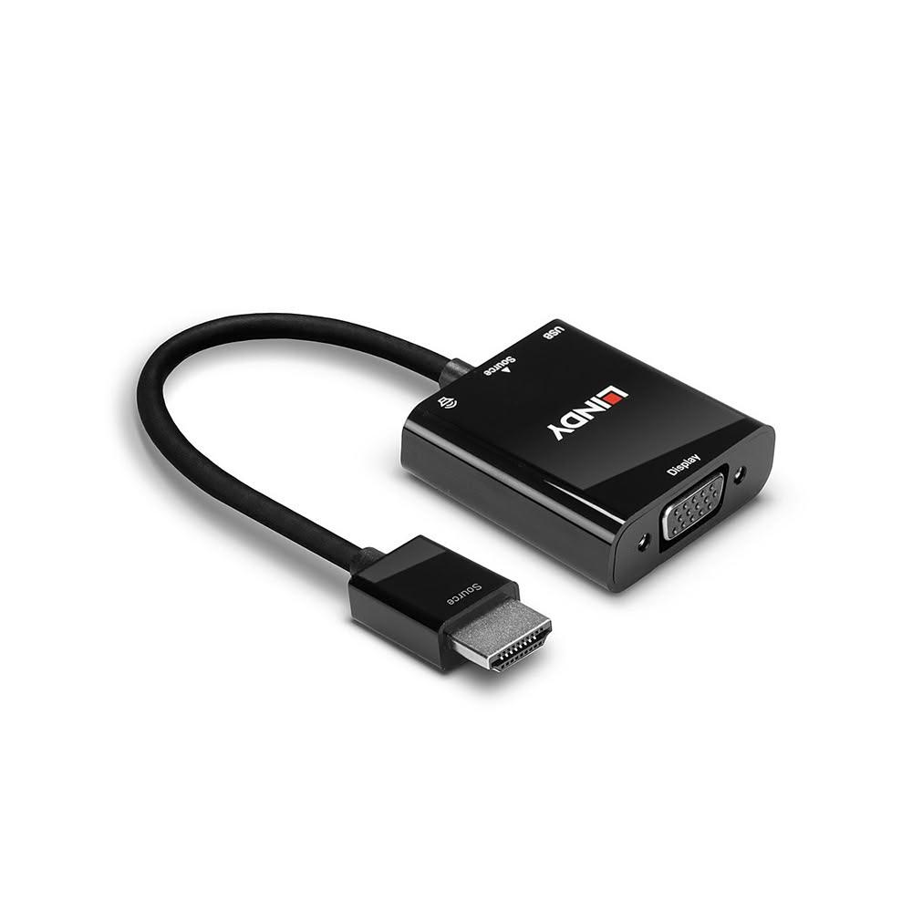 LINDY 林帝】38285 主動式HDMI TO VGA 音源轉接器