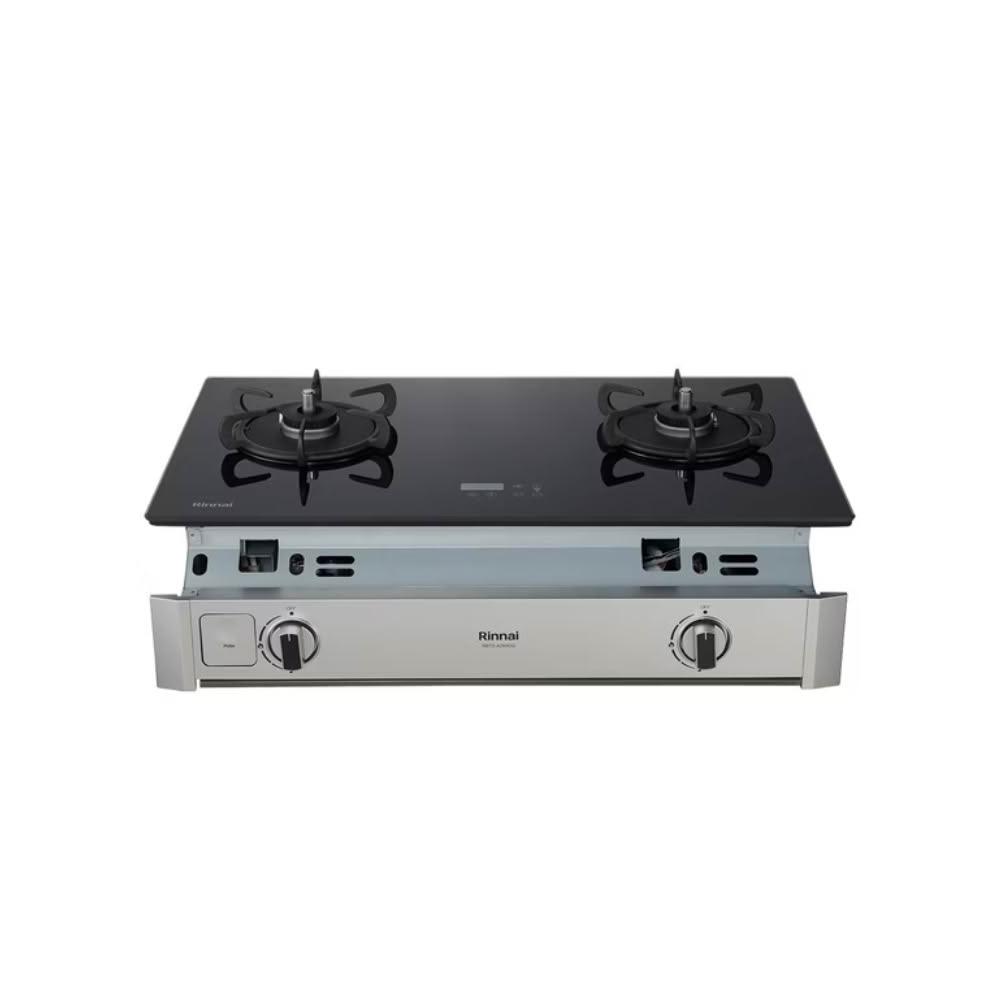 【林內】原廠控價~問問有優惠價RBTS-A2660G(B)  嵌入式緻溫二口爐(含基本安裝)