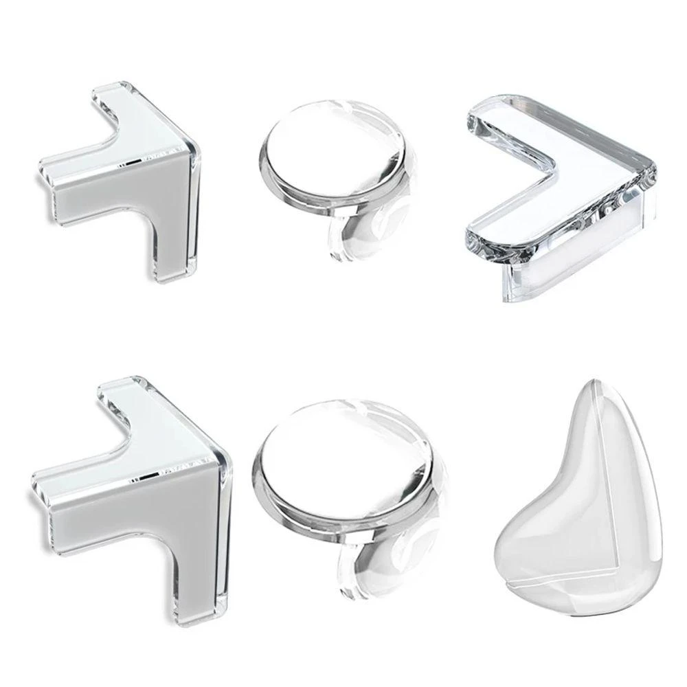 透明防撞角 4入 桌角防護墊 防撞 桌角防撞 防撞貼 透明防撞護角 球形防撞角 寶寶防護器 保護墊 防撞 桌角 防護角