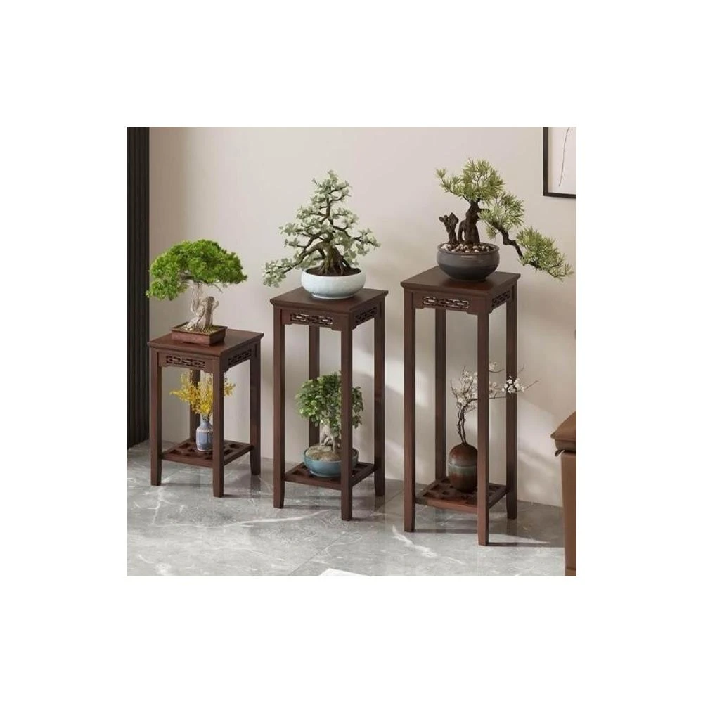 植物架聚寶盆架盆栽架裝飾架藝品架花瓶架財位桌花台四方花台花台櫃花架