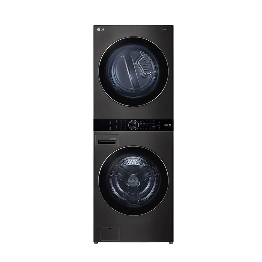 【LG 樂金】19公斤+16公斤◆WashTower AI智控洗乾衣機 尊爵黑 (WD-S1916B)