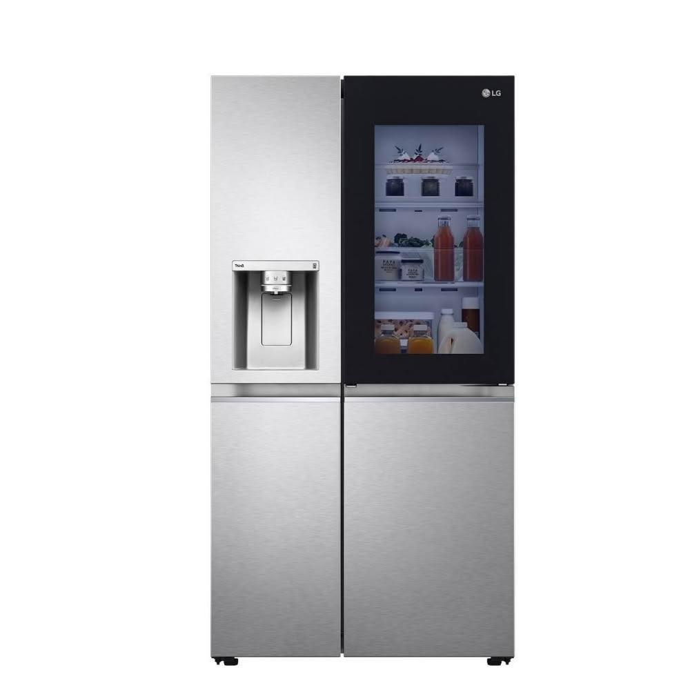 【LG 樂金】734公升InstaView☆敲敲看門中門冰箱 星月銀(GR-QPLC82SS)