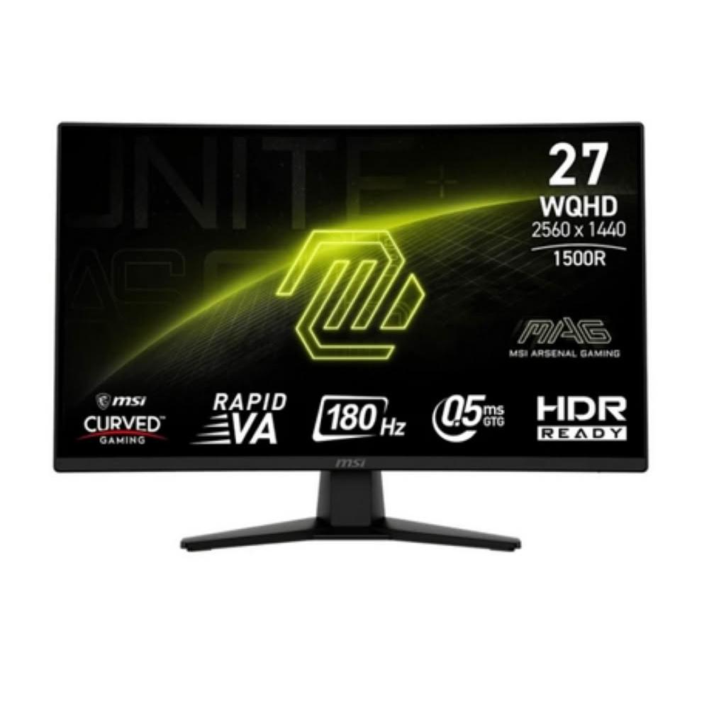 【MSI 微星】MSI 微星 MAG 274CQF 27" 曲面電競螢幕 電腦螢幕