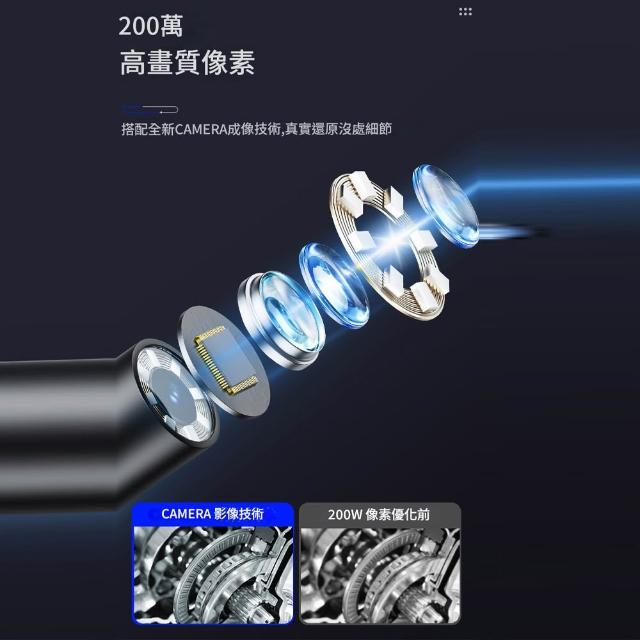 【凱琦家居】手機直連內視鏡 管道內視鏡 高清管道內視鏡 即時顯示內視鏡 防水內視鏡 水管檢測內視鏡 排水管內視鏡