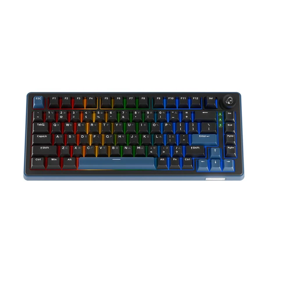 【Ducky】Ducky OK-M-75 機械式鍵盤 段落軸 三模連線 熱插拔 五層減震結構 PBT鍵帽 電競鍵盤 無線鍵盤 有線鍵盤