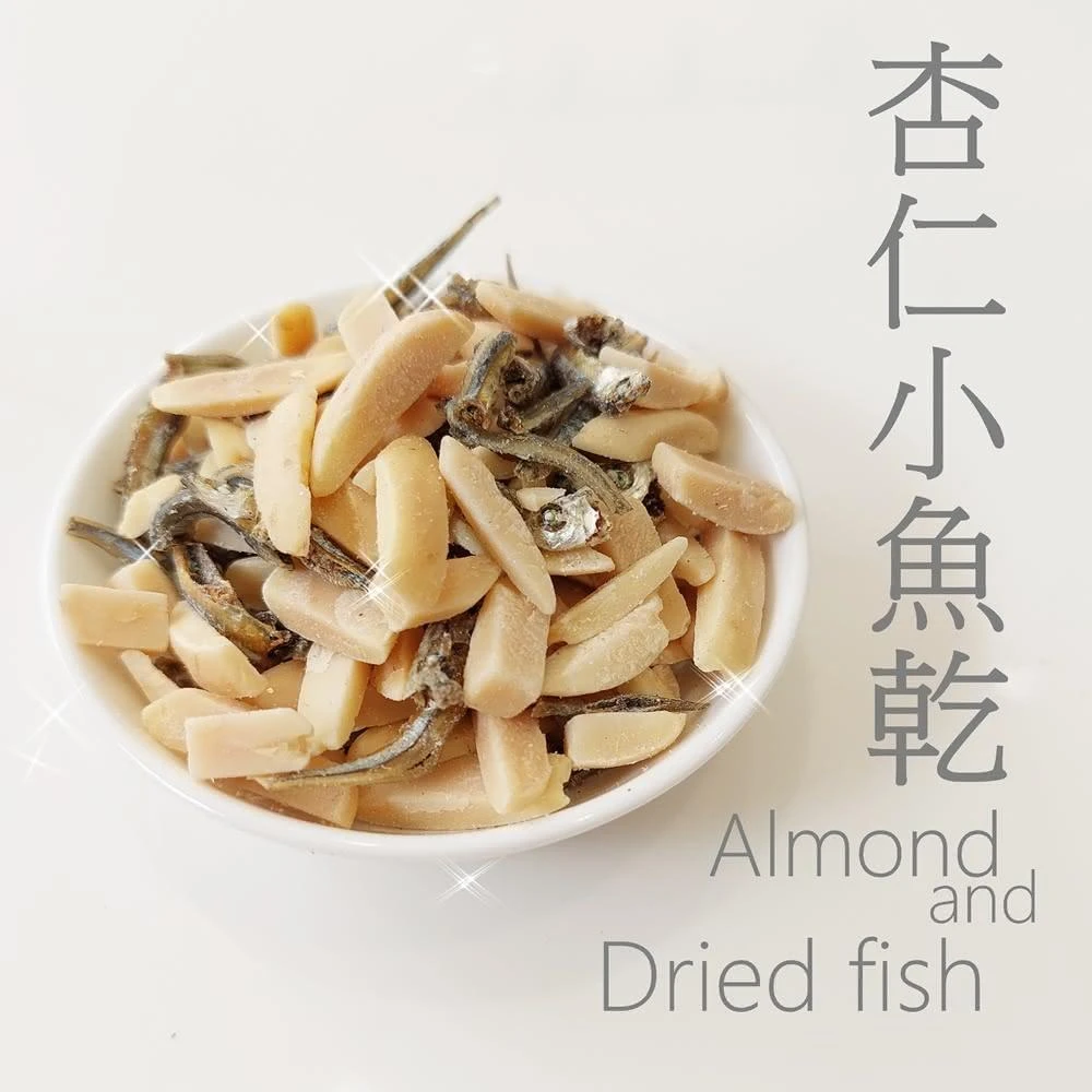 【自然甜堅果】杏仁小魚乾150g