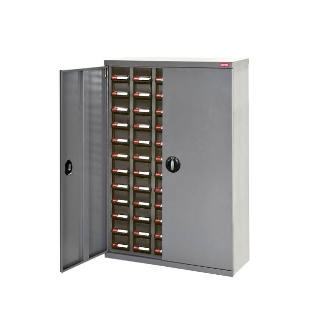 【SHUTER 樹德】五排 60格加門零件櫃 /組 A8V-560D