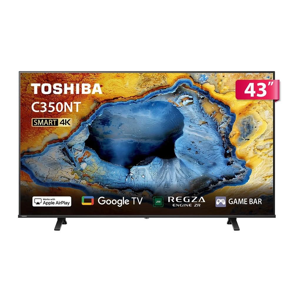 【TOSHIBA 東芝】43C350NT 43型 4K Google TV 液晶顯示器｜含基本安裝