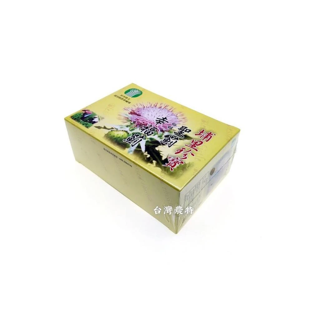[天農國-埔里農會]埔里鎮農會埔里珍寶聖薊雞角刺茶(3g*12包入)*1盒~有效期至2027/12月
