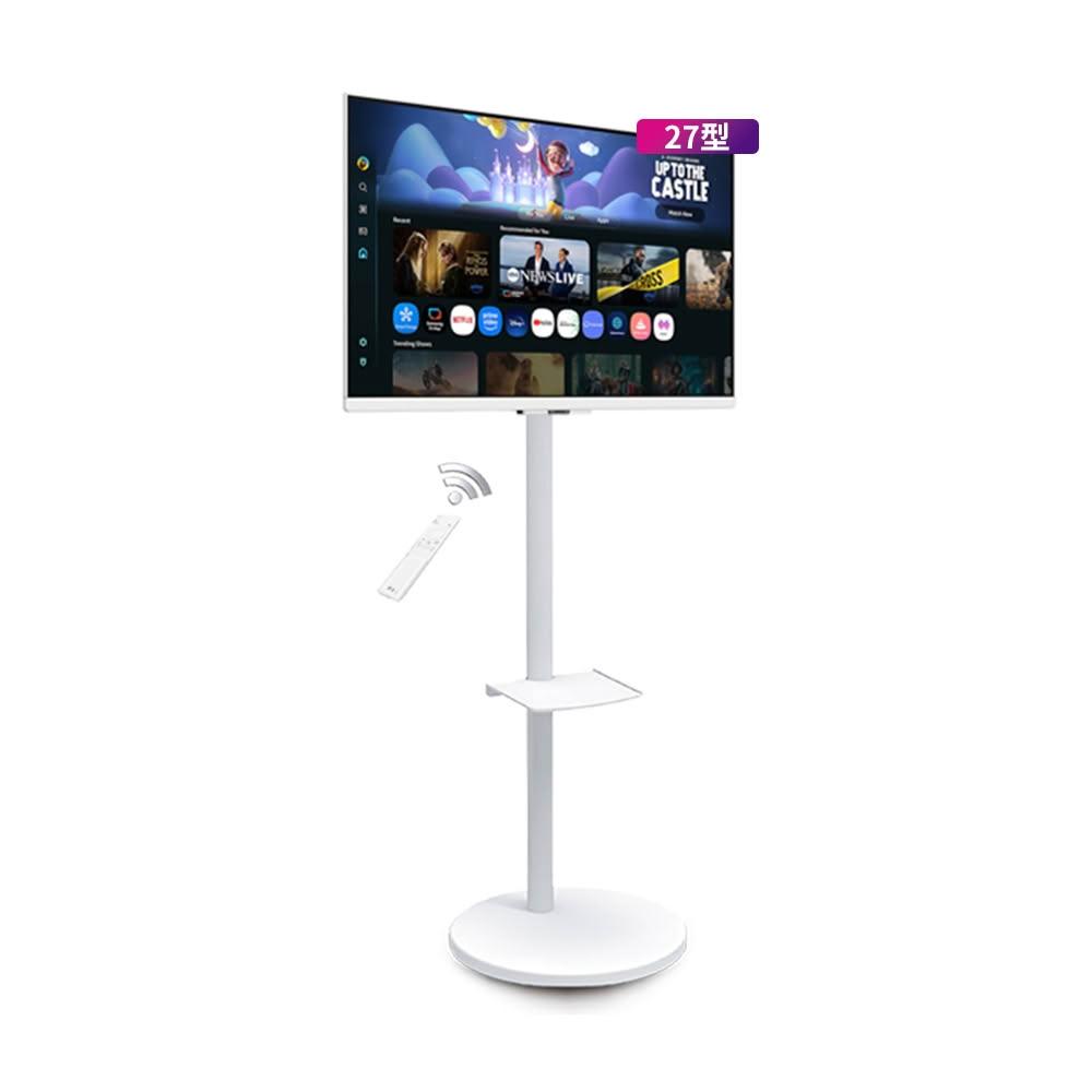 【Samsung 三星】㊣27型 FHD聯網液晶螢幕/白+移動立架組S27FM501EC-FollowMe(LS27FM501ECXZW)