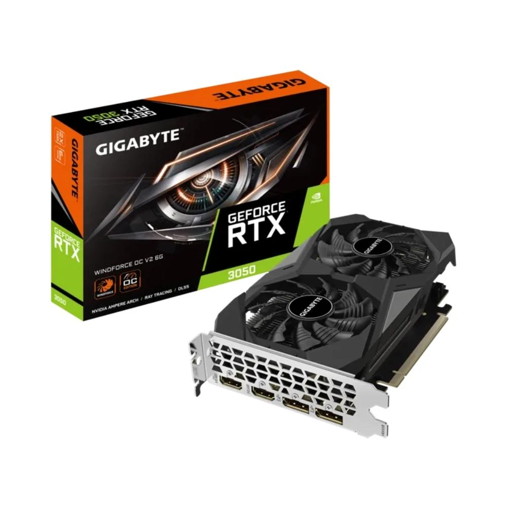 【GIGABYTE 技嘉】RTX 3050 WINDFORCE OC V2 6G 顯示卡 (GV-N3050WF2OCV2-6GD)