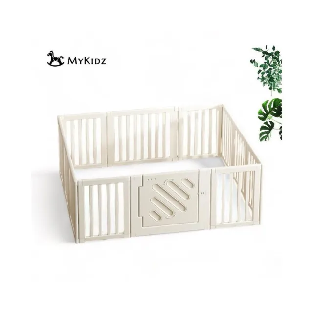 【Mykidz】兒童安全圍欄高度68公分(尺寸任選；極簡圍欄/學步圍欄/收納架模式)