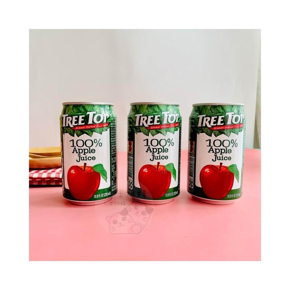 【貓咪姐妹】 Tree Top 樹頂 100%蘋果汁 100%蘋果汁 蘋果汁 樹頂 純果汁