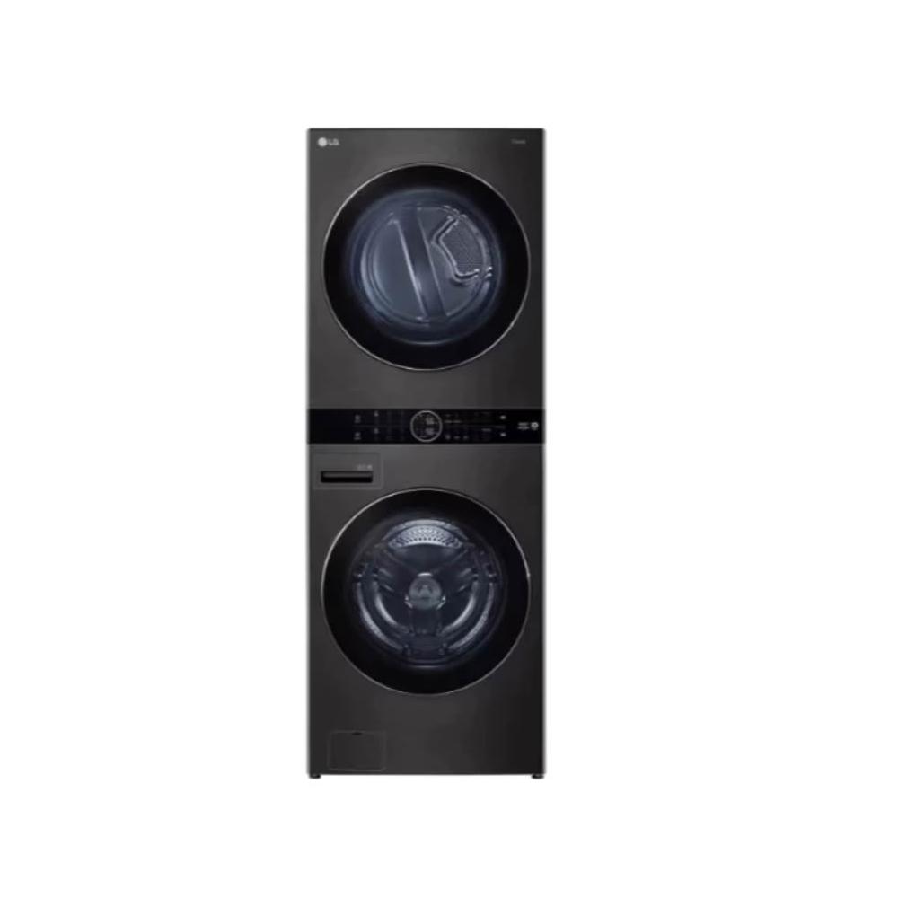 【LG 樂金】WD-S1916B AI智控 19KG蒸氣滾筒洗衣機/16KG免曬衣乾衣機 尊爵黑