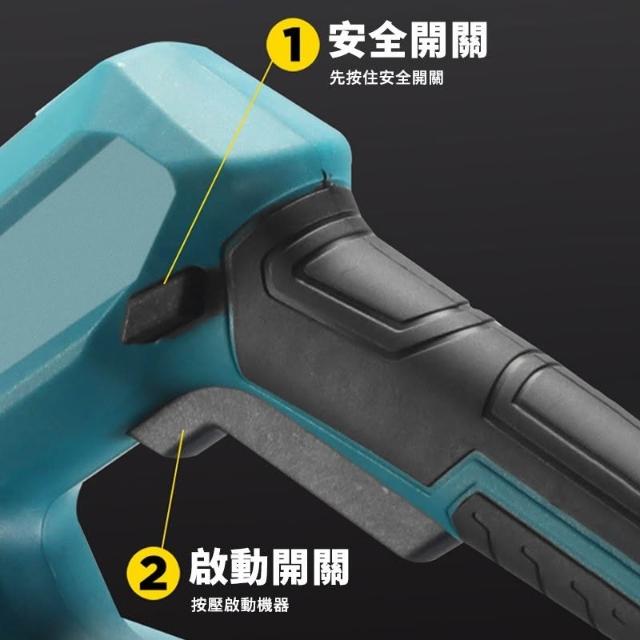 【Ogula 小倉】無刷微耕機 鬆土機 4片錳鋼刀 翻土機-電量顯示 電動翻土機 手持微型耕機 農用翻土機 電動挖土旋耕機