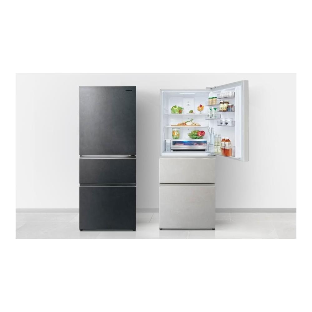 【Panasonic 國際牌】NR-C505XGS-W 500公升 三門變頻玻璃冰箱-雲岩白
