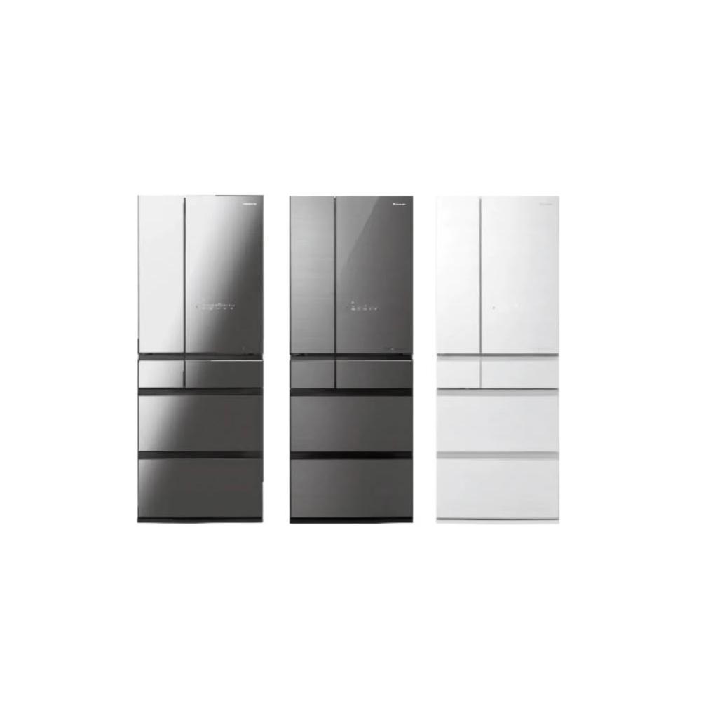 【Panasonic 國際牌】NR-F601WX-W1 600公升 日製玻璃六門一級節能變頻冰箱-翡翠白