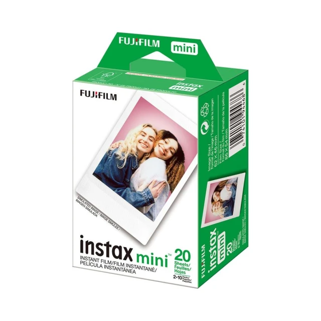 【FUJIFILM 富士】instax mini 拍立得底片 空白底片 適用mini12 EVO Liplay 拍立得底片 (10張、20張)